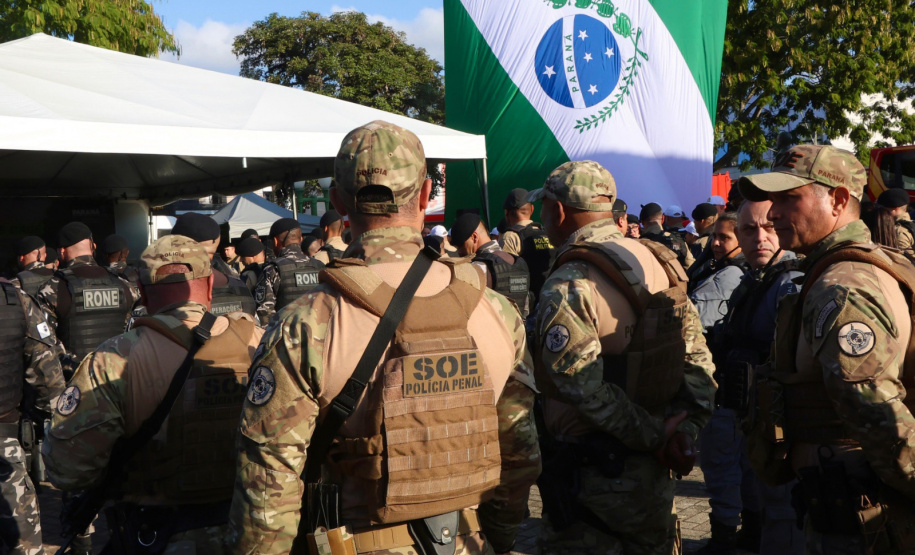 Operação Sinergia VI é lançada em Campo Largo com reforço das forças de segurança