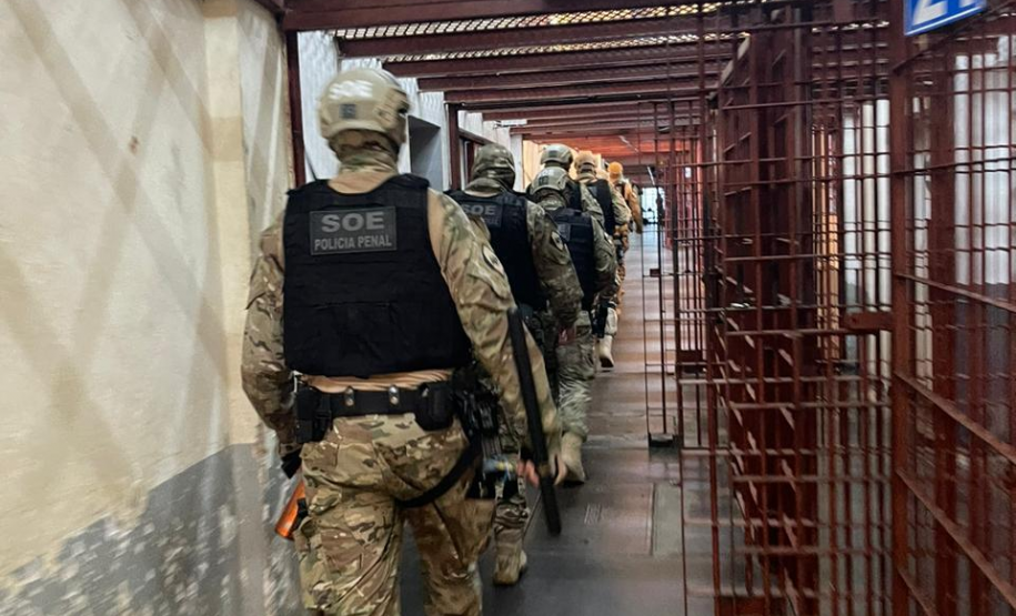 Polícia Penal realiza ação simultânea e fortalece fiscalização no sistema prisional