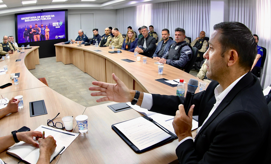 Cidade Segura promove alinhamento estratégico das forças de segurança em Curitiba