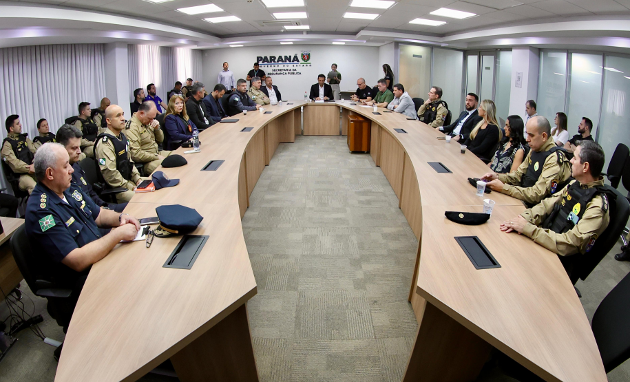 Cidade Segura promove alinhamento estratégico das forças de segurança em Curitiba