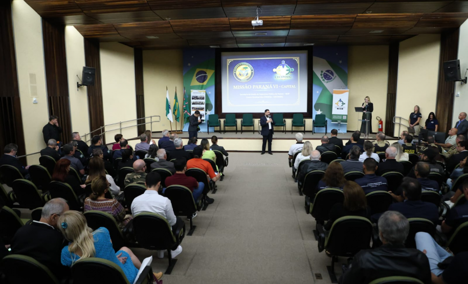 Encontro do Conseg em Curitiba reforça diálogo entre comunidade e forças de segurança