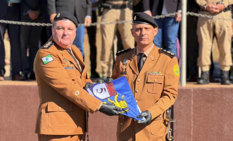 5º Batalhão da PMPR em Londrina passa a ter novo comandante