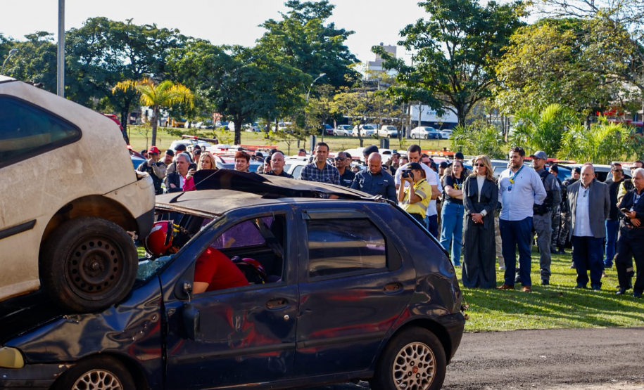Estado promove palestra e simulado com foco na segurança viária em Londrina