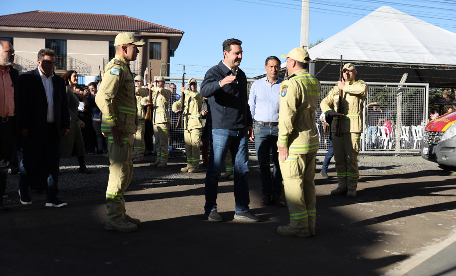 Corpo de Bombeiros reforça presença no Centro-Sul com reativação de posto em Entre Rios