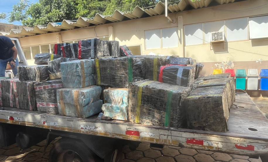 PCPR apreende três toneladas de maconha durante operação em Foz do Iguaçu