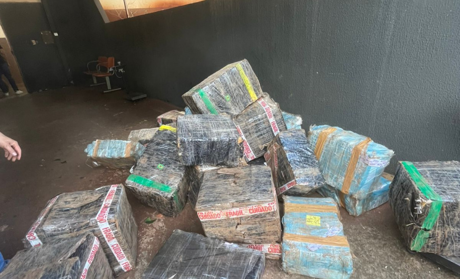 PCPR apreende três toneladas de maconha durante operação em Foz do Iguaçu