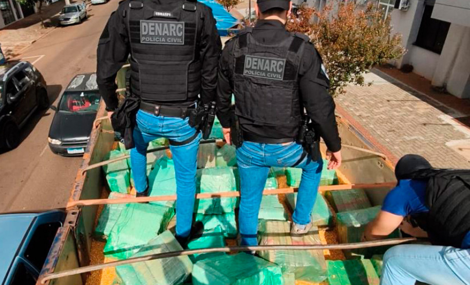 PCPR apreende 2,3 toneladas de maconha durante abordagem em Palmas
