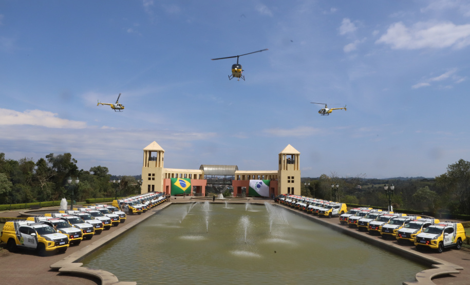 Com 18 aeronaves, forças de segurança têm frota inédita à disposição para qualquer missão
