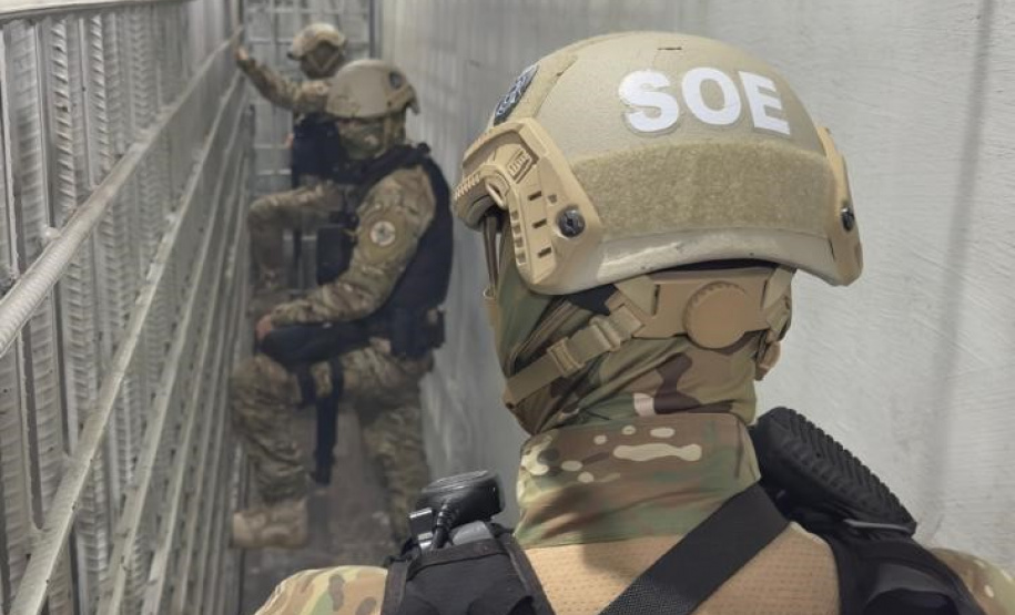 Polícia Penal do Paraná reforça segurança penitenciária durante a 11ª fase da Operação Mute
