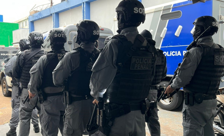 Polícia Penal do Paraná reforça segurança penitenciária durante a 11ª fase da Operação Mute