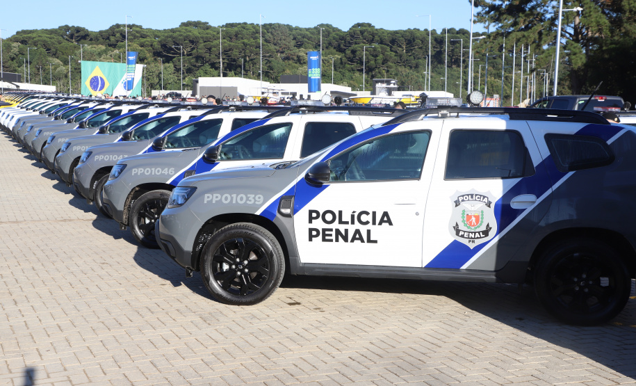 Novas viaturas e equipamentos reforçam atuação da Polícia Penal do Paraná