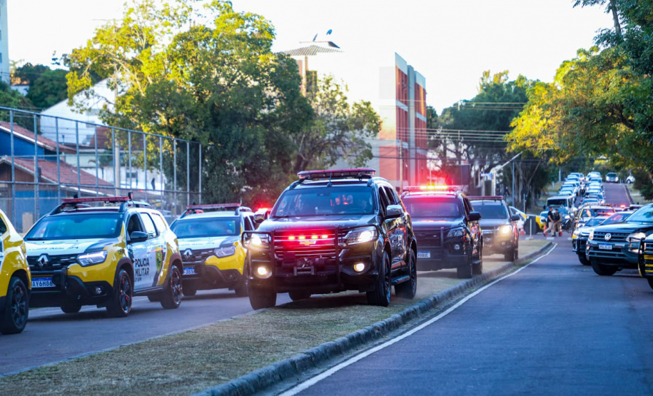 Forças de segurança levam Missão Paraná a Maringá e reforçam ações ostensivas
