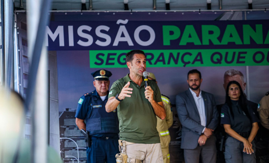 Forças de segurança levam Missão Paraná a Maringá e reforçam ações ostensivas