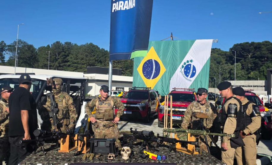 Com nova sede do BOPE e equipamentos, PMPR amplia operações de alta complexidade