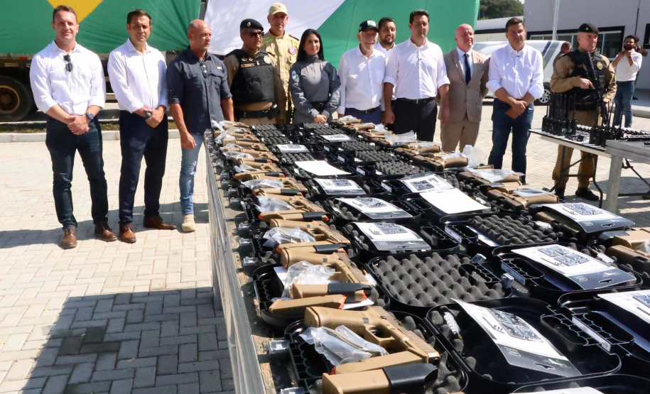 Novas viaturas e equipamentos reforçam atuação da Polícia Penal do Paraná