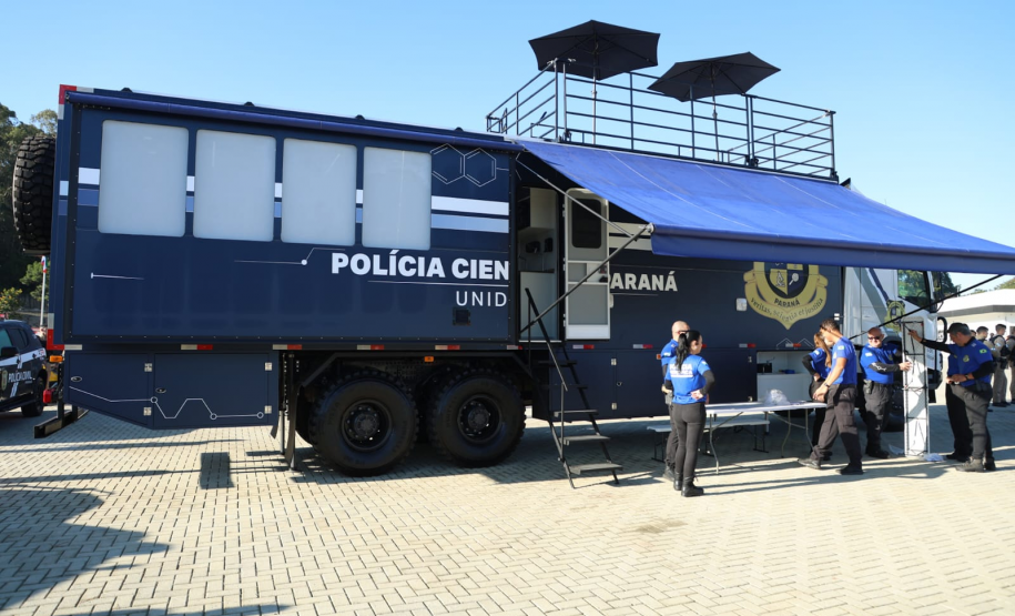 Polícia Científica amplia estrutura com novo módulo móvel de perícia multifuncional