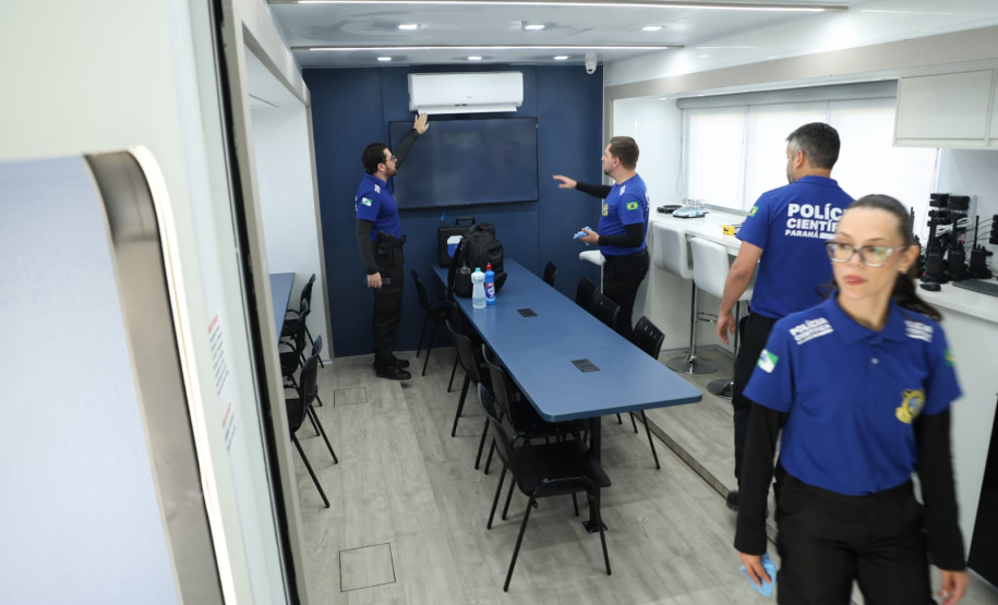 Polícia Científica amplia estrutura com novo módulo móvel de perícia multifuncional