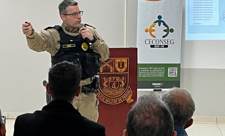 Forças de segurança promovem encontro comunitário para fortalecer ações em Maringá
