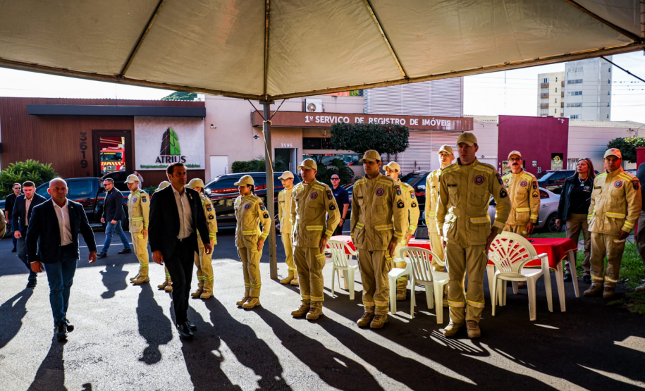 Corpo de Bombeiros celebra 50 anos de implantação da unidade em Umuarama