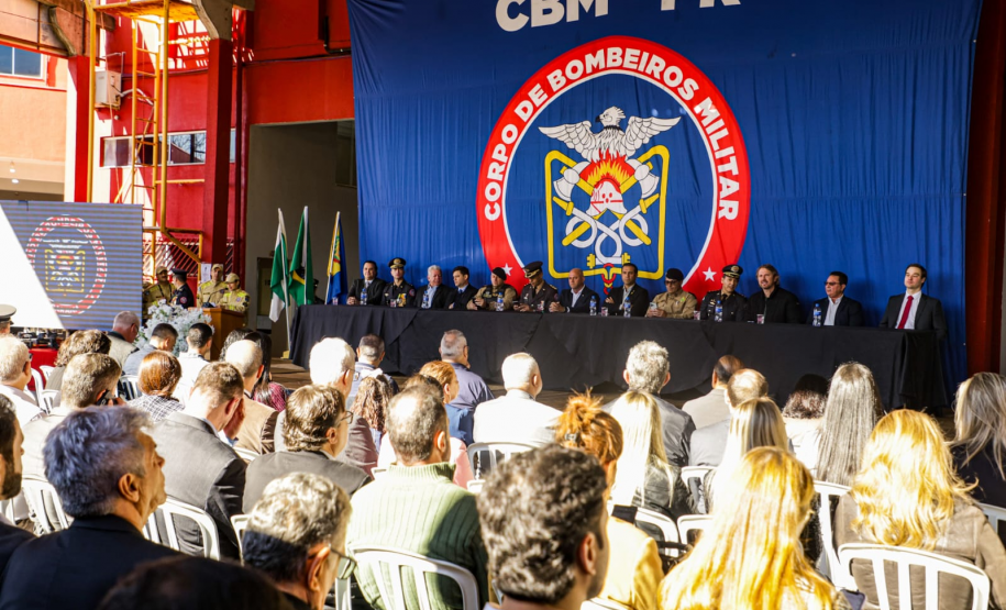 Corpo de Bombeiros celebra 50 anos de implantação da unidade em Umuarama