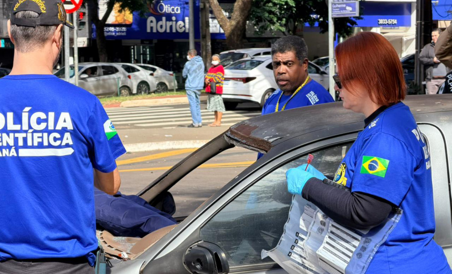Maio Amarelo: forças de segurança realizam simulado de sinistro de trânsito em Maringá