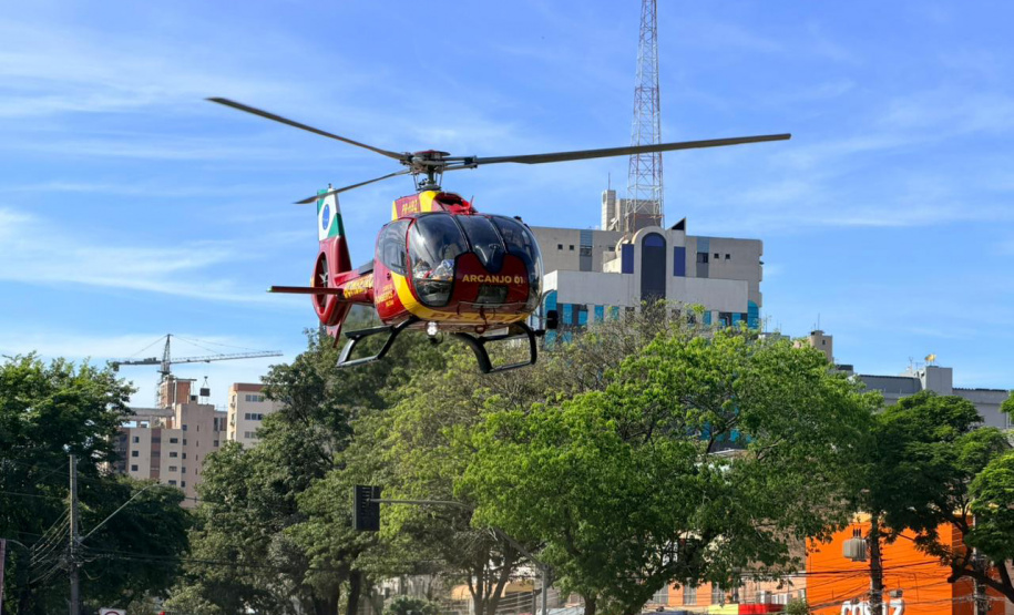 Maio Amarelo: forças de segurança realizam simulado de sinistro de trânsito em Maringá