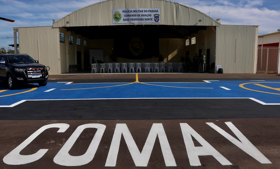 Nova base aérea da PMPR em Umuarama amplia presença policial no Noroeste e fronteira