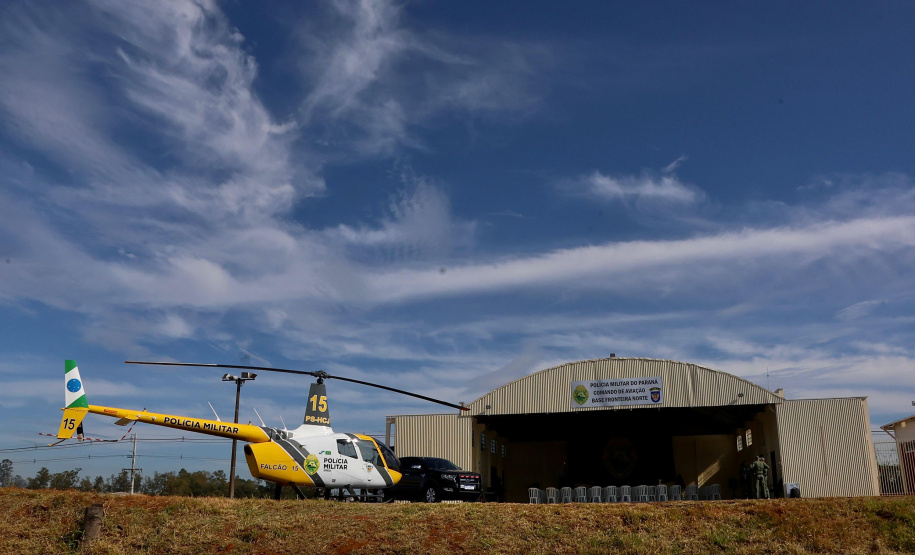 Nova base aérea da PMPR em Umuarama amplia presença policial no Noroeste e fronteira