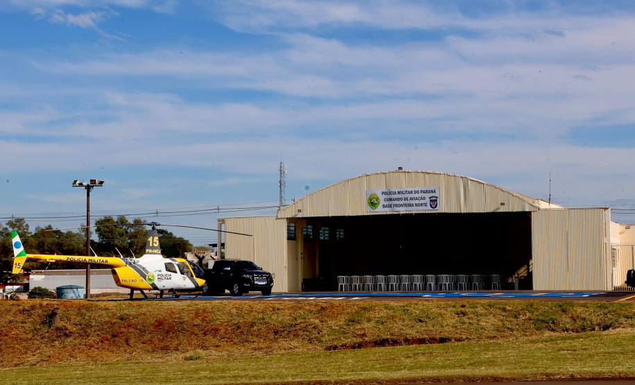 Nova base aérea da PMPR em Umuarama amplia presença policial no Noroeste e fronteira