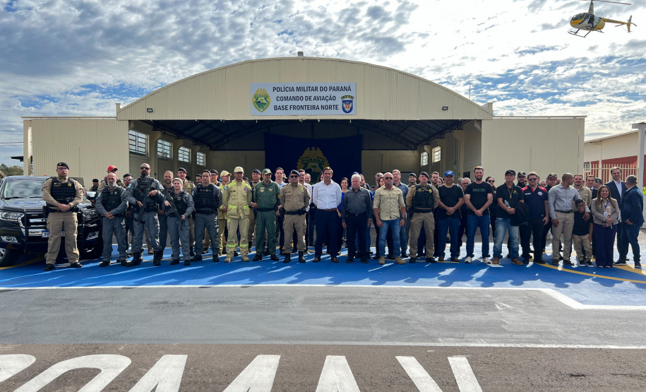 Nova base aérea da PMPR em Umuarama amplia presença policial no Noroeste e fronteira