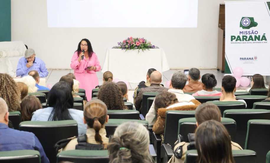 Mandaguaçu e Paiçandu recebem ações da Missão Paraná VII com foco na prevenção à violência contra a mulher