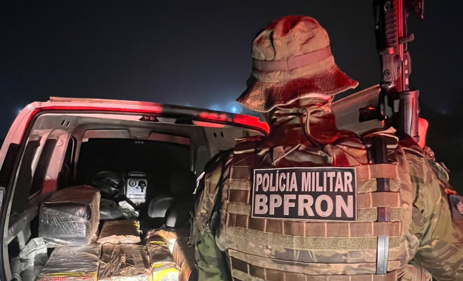 PMPR e forças integradas apreendem quase três toneladas de drogas em operações no Oeste do Paraná