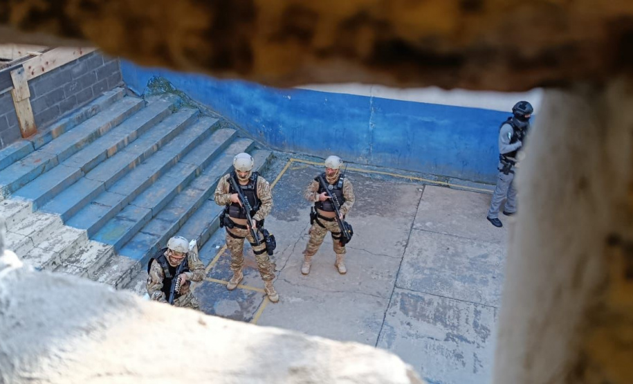 Polícia Penal do Paraná reforça segurança penitenciária durante a 11ª fase da Operação Mute