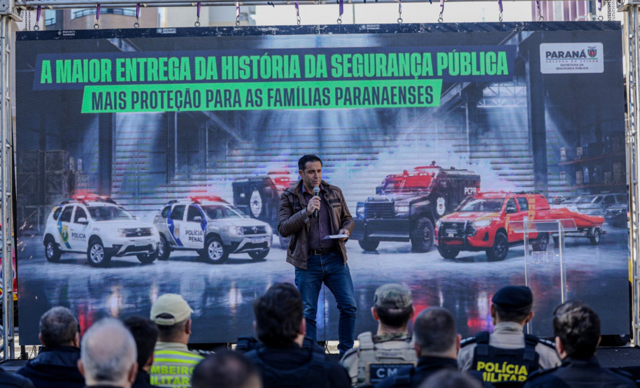 Estado entrega 50 novas viaturas e reforça estrutura da segurança pública no Sudoeste