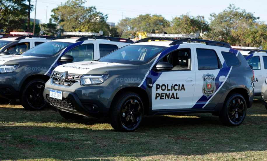 Estado reforça segurança pública no Oeste com entrega de 49 viaturas novas