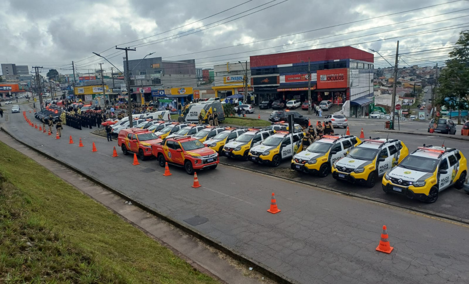 Estado reforça policiamento em Colombo e região com 25 novas viaturas das forças
