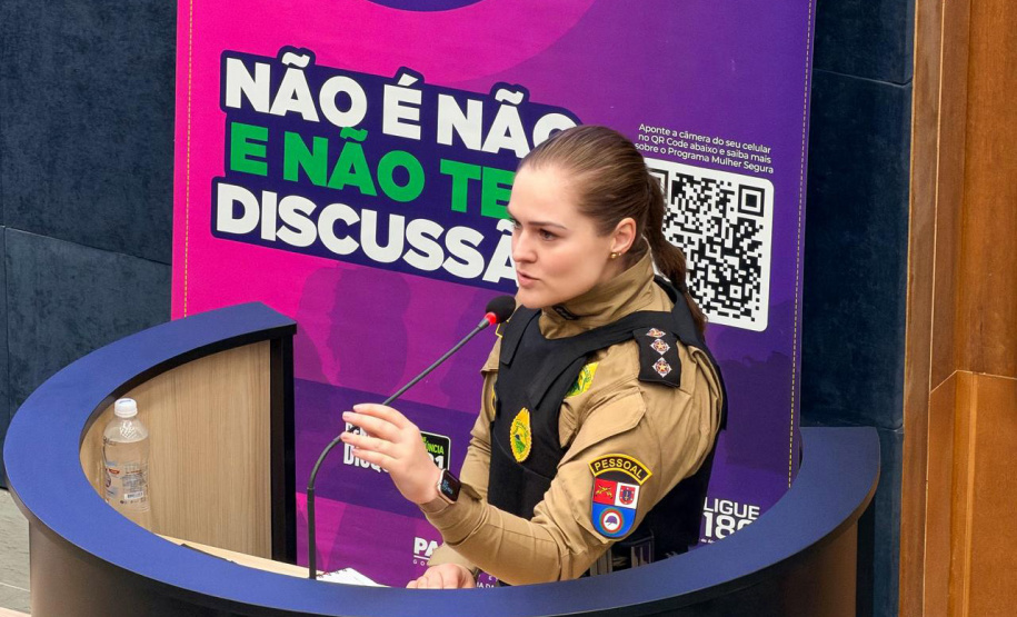 Câmara Municipal de Londrina recebe roda de conversa do Programa Mulher Segura