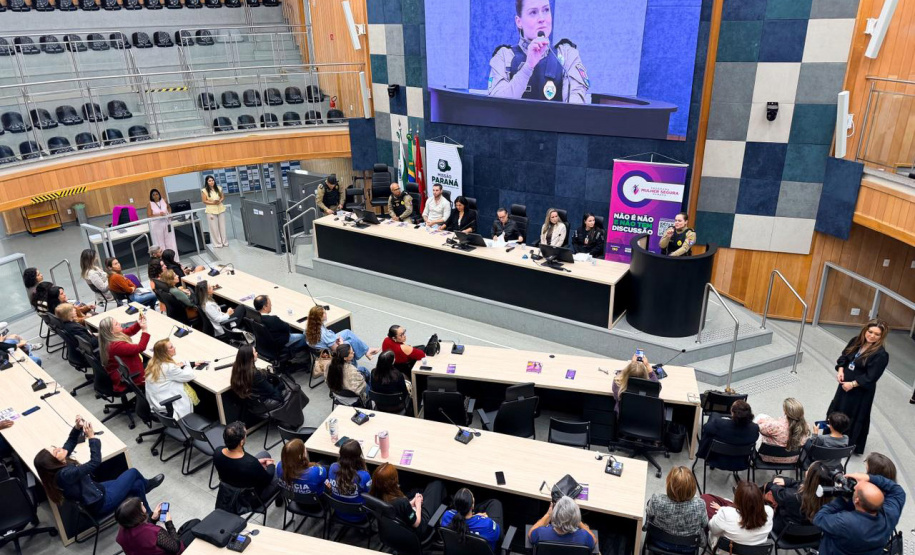 Câmara Municipal de Londrina recebe roda de conversa do Programa Mulher Segura