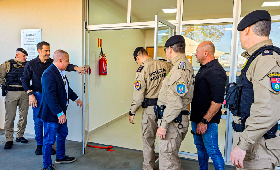 PMPR entrega sede da 11ª CIPM em Cambé e amplia estrutura de policiamento no Norte