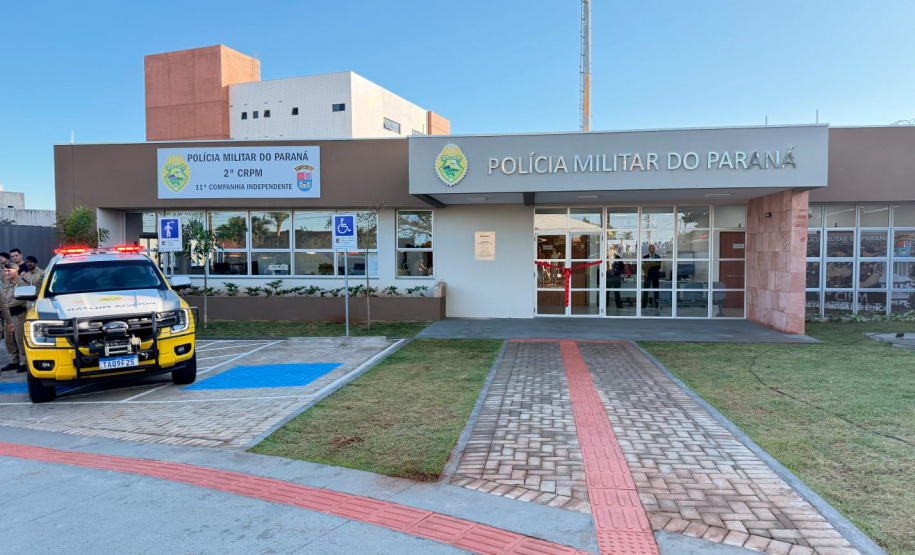 PMPR entrega sede da 11ª CIPM em Cambé e amplia estrutura de policiamento no Norte
