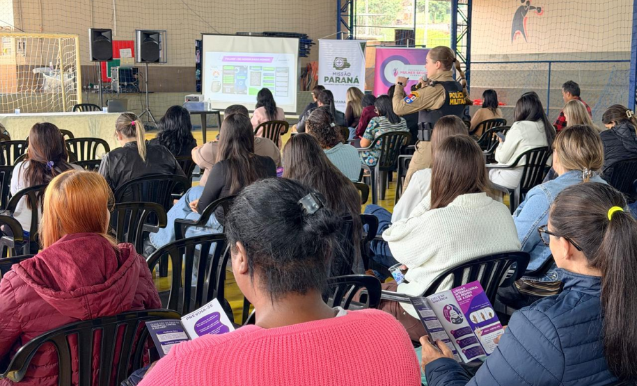 Tamarana reúne rede de proteção em palestra sobre violência contra a mulher