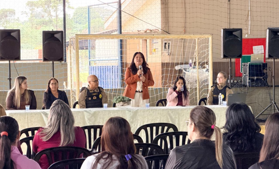 Tamarana reúne rede de proteção em palestra sobre violência contra a mulher