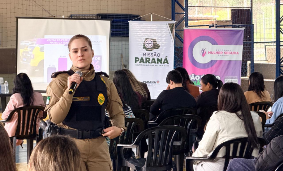 Tamarana reúne rede de proteção em palestra sobre violência contra a mulher