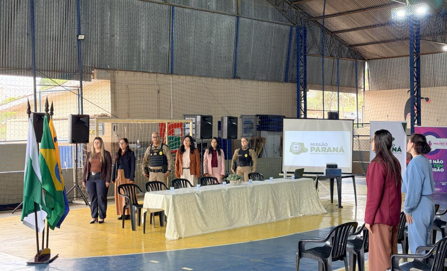Tamarana reúne rede de proteção em palestra sobre violência contra a mulher