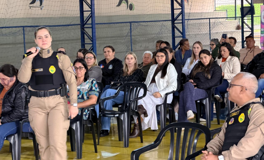 Tamarana reúne rede de proteção em palestra sobre violência contra a mulher