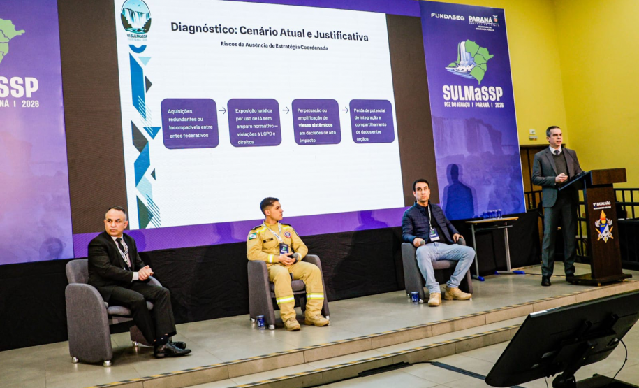 Integração, tecnologia e inteligência pautam debates do SULMaSSP em Foz do Iguaçu