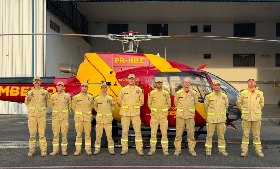 Bombeiros do Paraná consolidam atuação aérea com formação de novos pilotos do GRAER