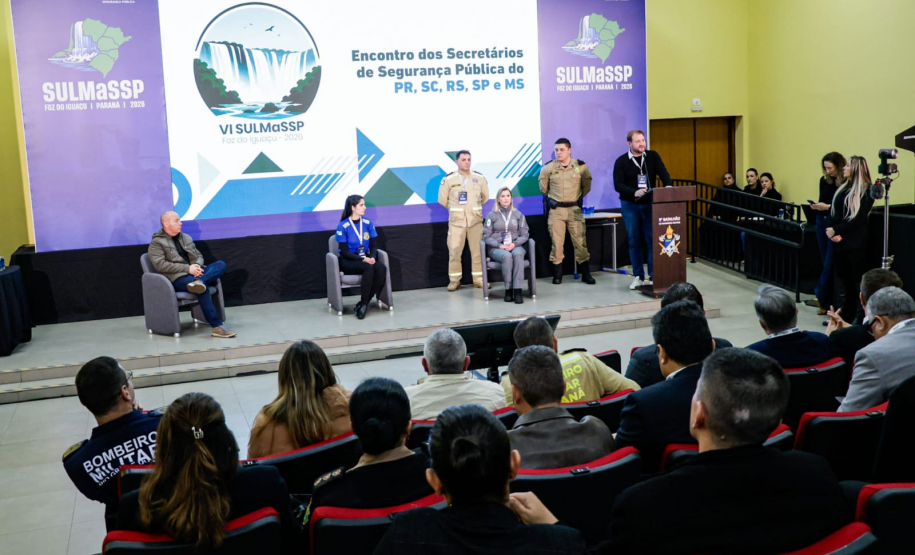 Integração, tecnologia e inteligência pautam debates do SULMaSSP em Foz do Iguaçu