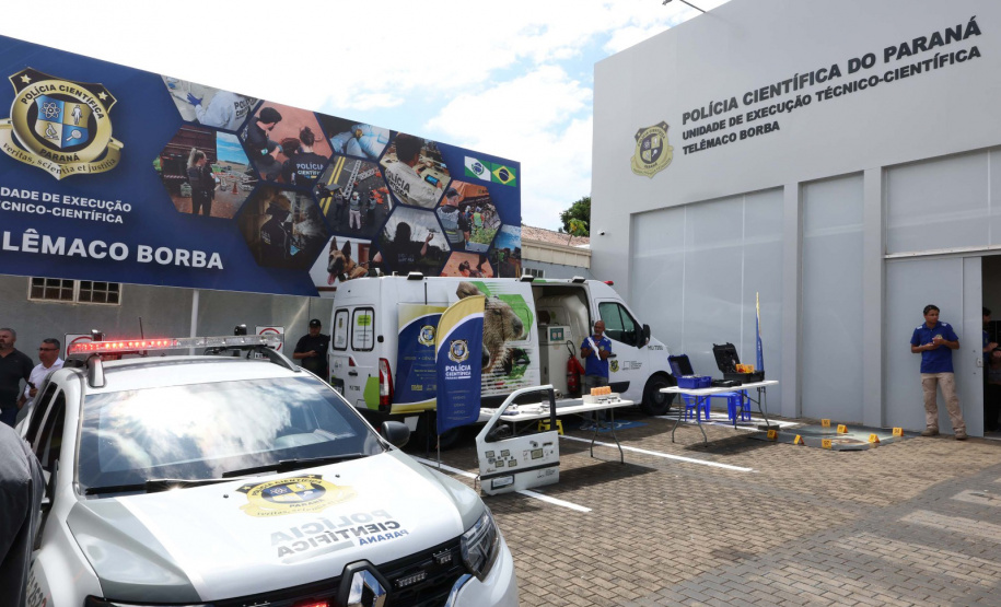 Com novas unidades, Polícia Científica do Paraná dobra presença no Estado