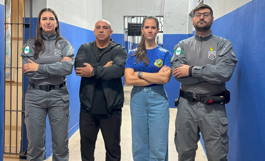 Penitenciária Central do Estado atinge 100% de coletas de DNA dos custodiados